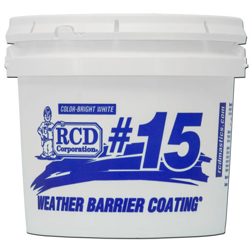 RCD #15 Weather Barrier Coating Products Page