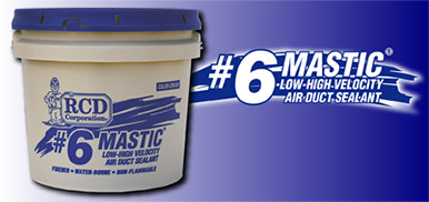 RCD #6 Mastic Air Duct Sealant