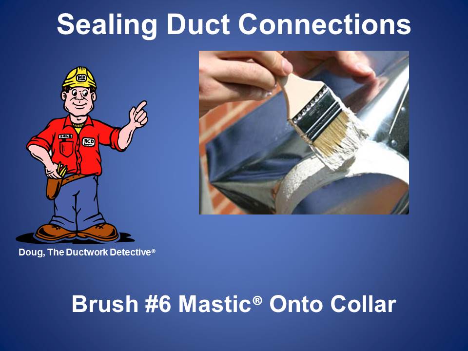 #6 Mastic Water-Based Air Duct Sealant