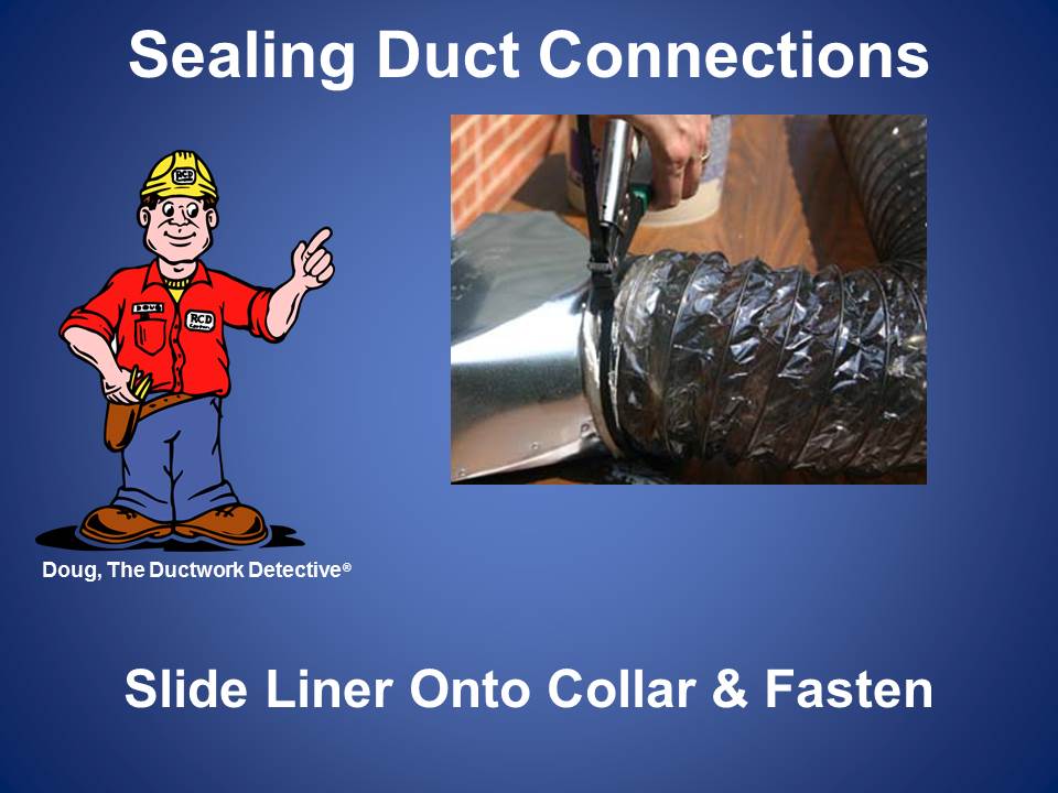 #6 Mastic Duct Connections