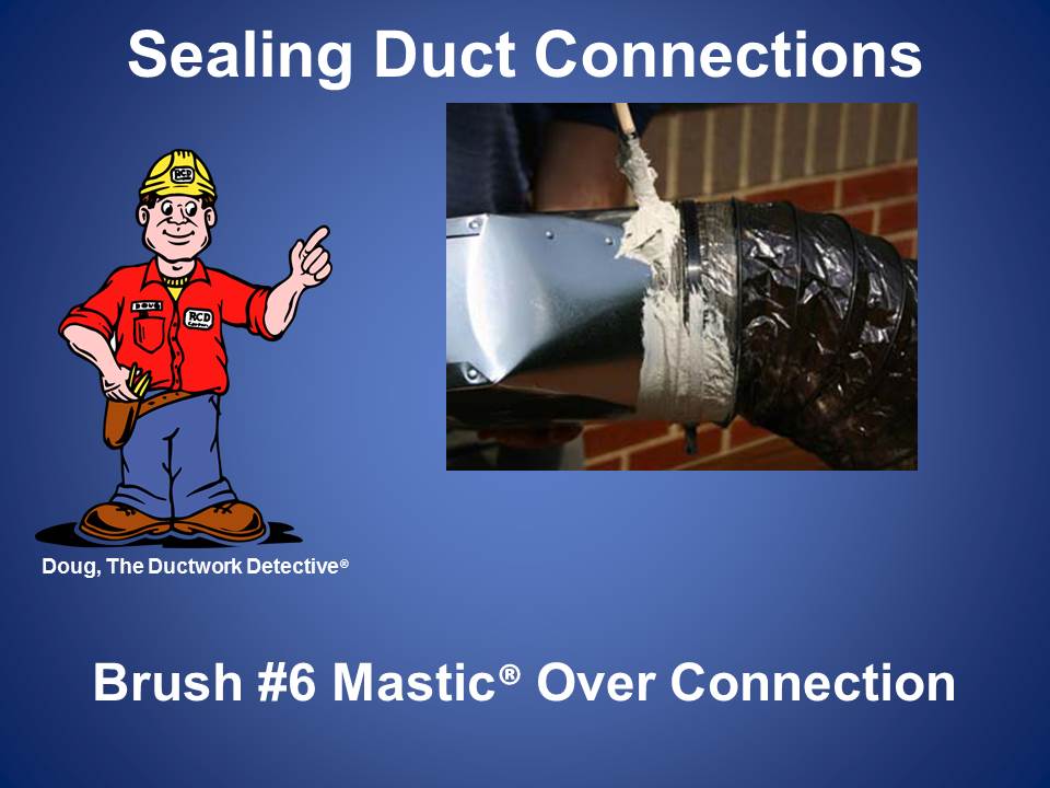 #6 Mastic Sealing Flex Duct