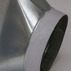 #7 Mastic on Sheet Metal Air Duct