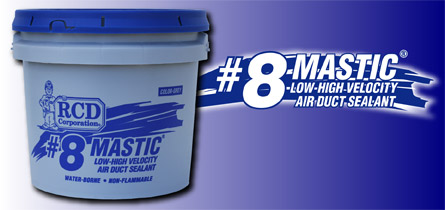 RCD #8 Mastic Sheet Metal Air Duct Sealant