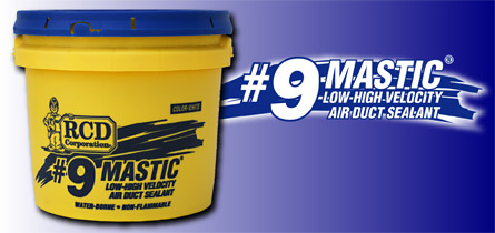 #9 Mastic Low to High Velocity Air Duct Sealant